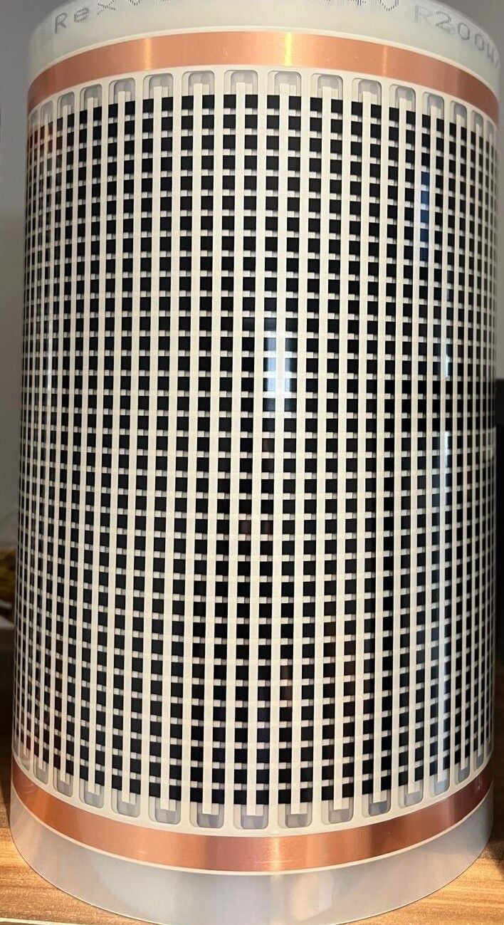 DC 12V KARBON FİLM 1 MT